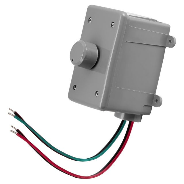 OSD Black 70V Rotary-Style Mono Outdoor Volume Control, Daisy Chain Through-Output